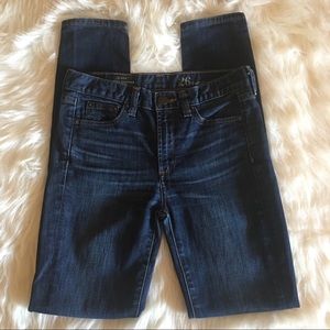 J Crew Toothpick Mid-rise Skinny Jeans 26R